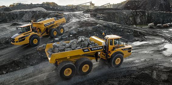 Сочлененные самосвалы Volvo A35GFS 68842