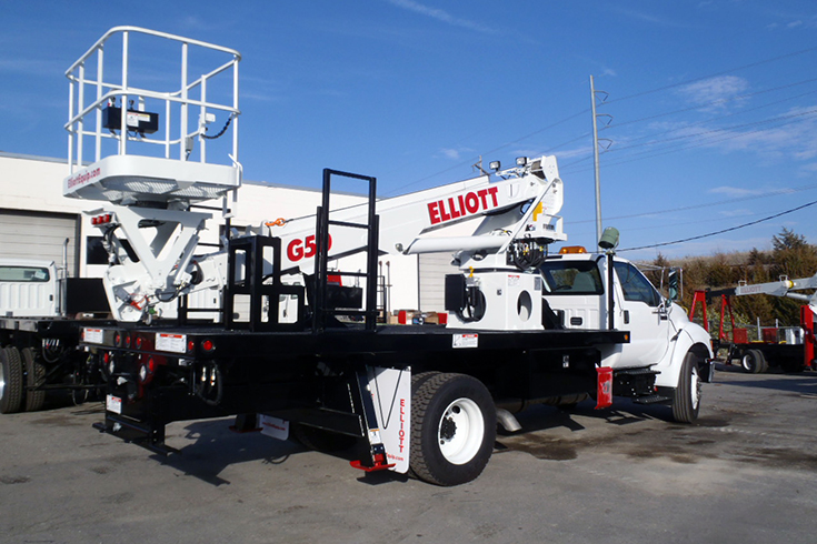 Телескопическая автовышка Elliott Equipment G50F HiReach 63617