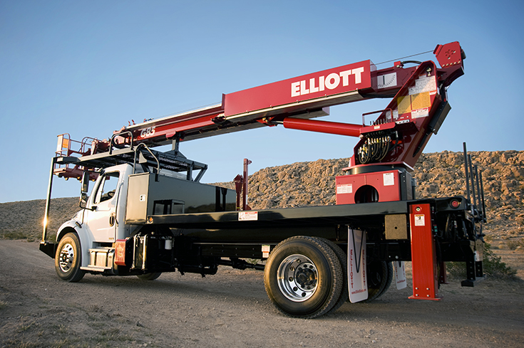 Телескопическая автовышка Elliott Equipment G85R HiReach 63581