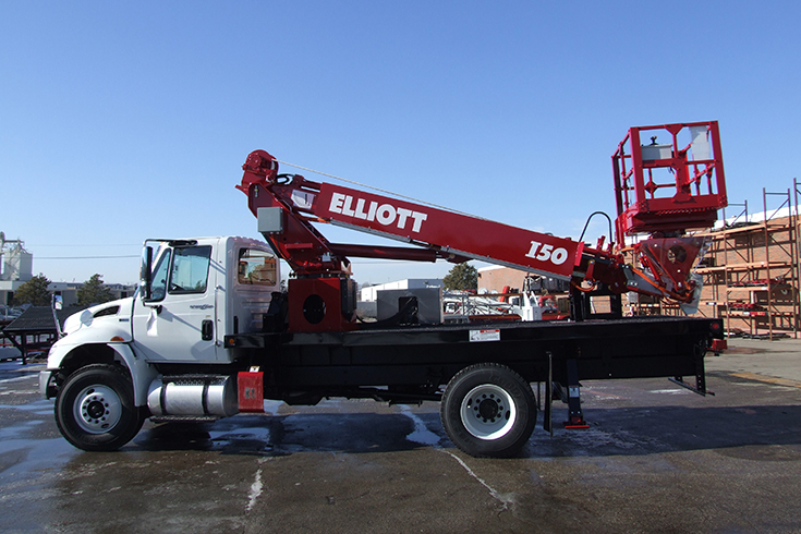 Телескопическая автовышка Elliott Equipment I50F HiReach 63609
