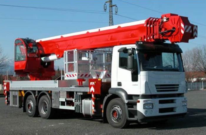 Телескопическая автовышка Multitel J 347 TA 63911