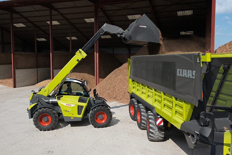 Телескопические погрузчики неподвижные Claas Scorpion 736 55351