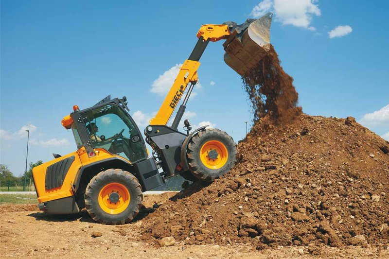 Телескопические погрузчики неподвижные Dieci Pivot T60 97817