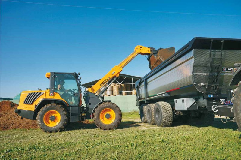 Телескопические погрузчики неподвижные Dieci Pivot T60 97819