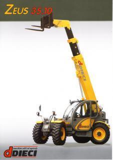 Телескопические погрузчики неподвижные Dieci Zeus 35.10-74 55284