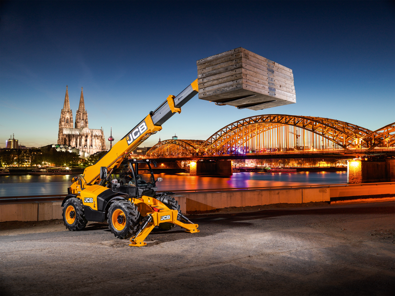 Телескопические погрузчики неподвижные JCB 540-140 90704