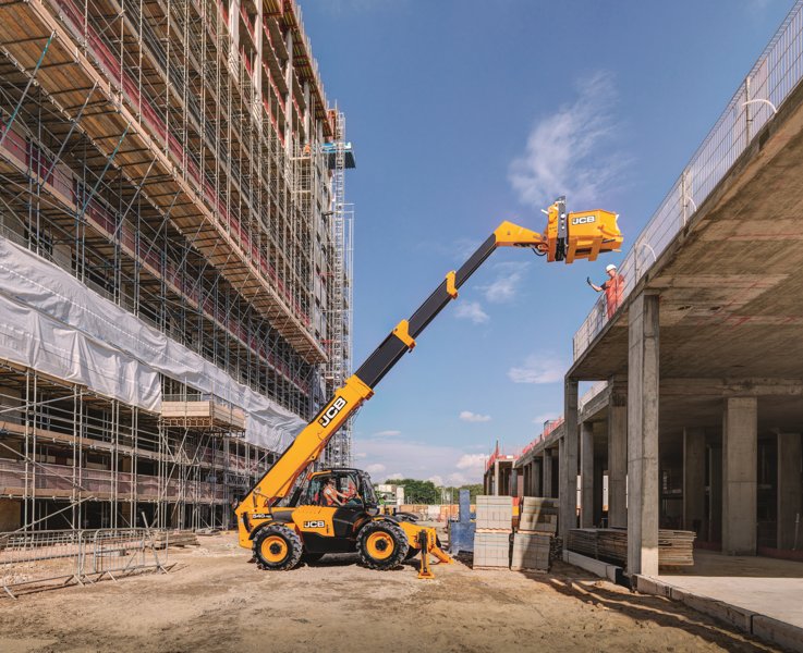 Телескопические погрузчики неподвижные JCB 540-180 54034