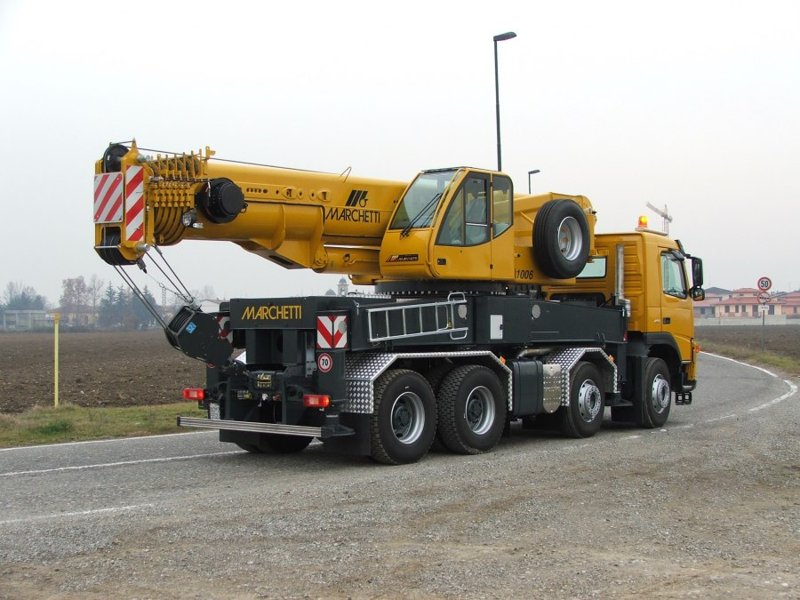 Телескопический кран на базе грузовика Marchetti MTK 1006 58158