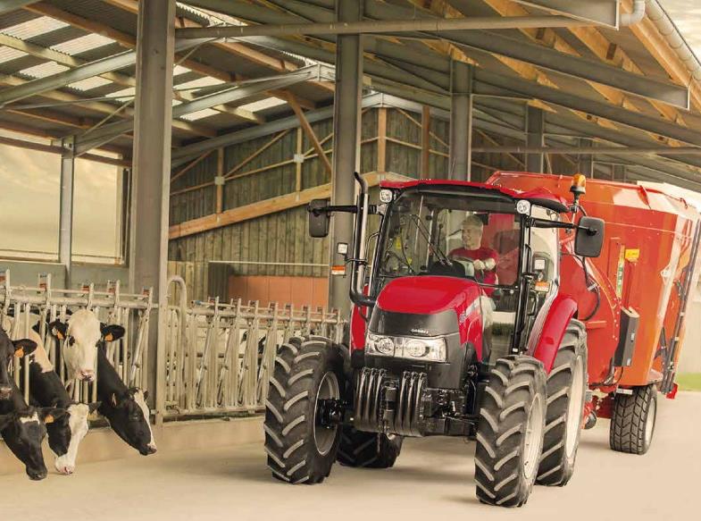 Тракторы с 4-х осевым Case IH Farmall 55 C Basis 86413