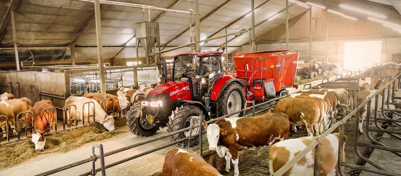 Тракторы с 4-х осевым Case IH Luxxum 120 Basis 50475