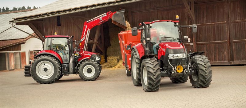 Тракторы с 4-х осевым Case IH Luxxum 120 Komfort 50492