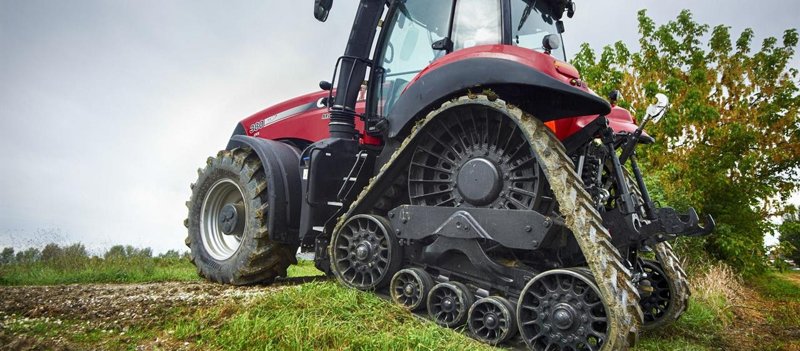 Тракторы с 4-х осевым Case IH Magnum 310 CVX RowTrac 105457
