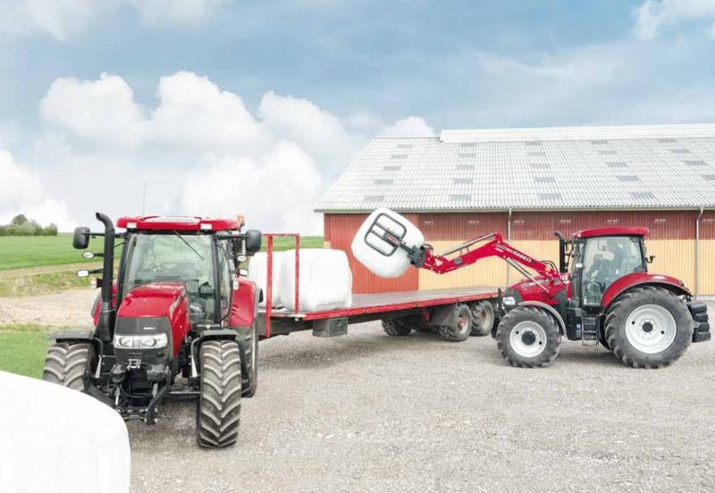 Тракторы с 4-х осевым Case IH Maxxum 110 CVX Basis 106030