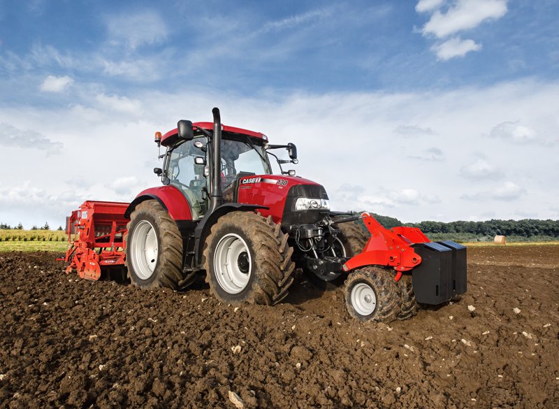 Тракторы с 4-х осевым Case IH Maxxum 130 CVX Profi 50449