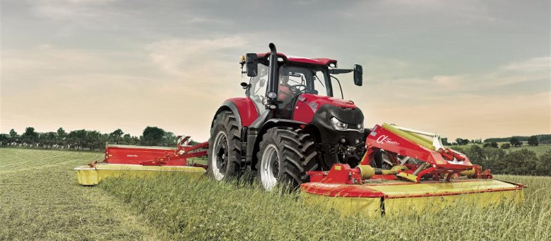 Тракторы с 4-х осевым Case IH Optum 270 CVXDrive 86348