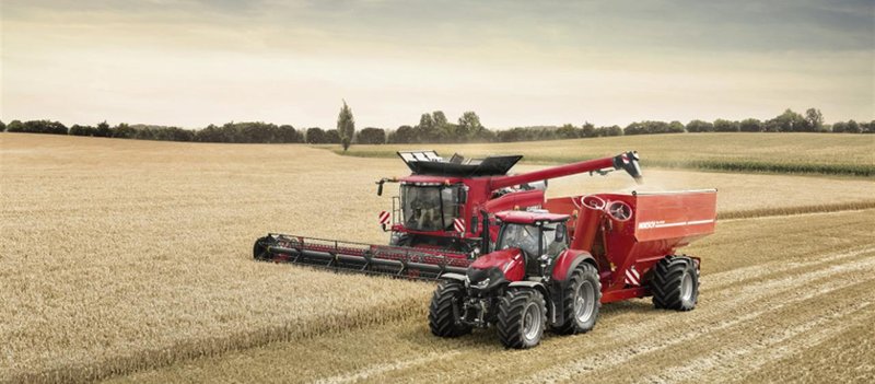 Тракторы с 4-х осевым Case IH Optum 270 CVXDrive 86350