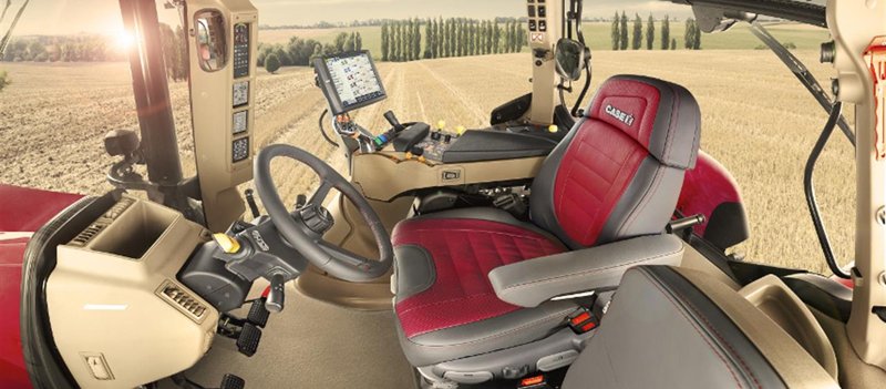 Тракторы с 4-х осевым Case IH Optum 270 CVXDrive 86353