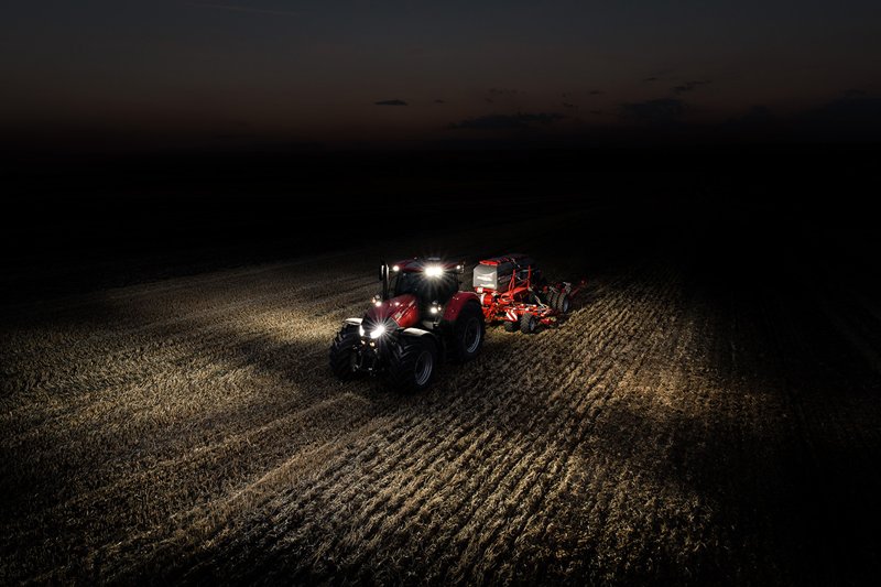Тракторы с 4-х осевым Case IH Optum 300 CVX Basis 50458