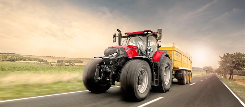Тракторы с 4-х осевым Case IH Optum 300 CVXDrive 103962