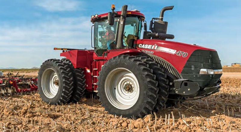 Тракторы с 4-х осевым Case IH Steiger 470 104028