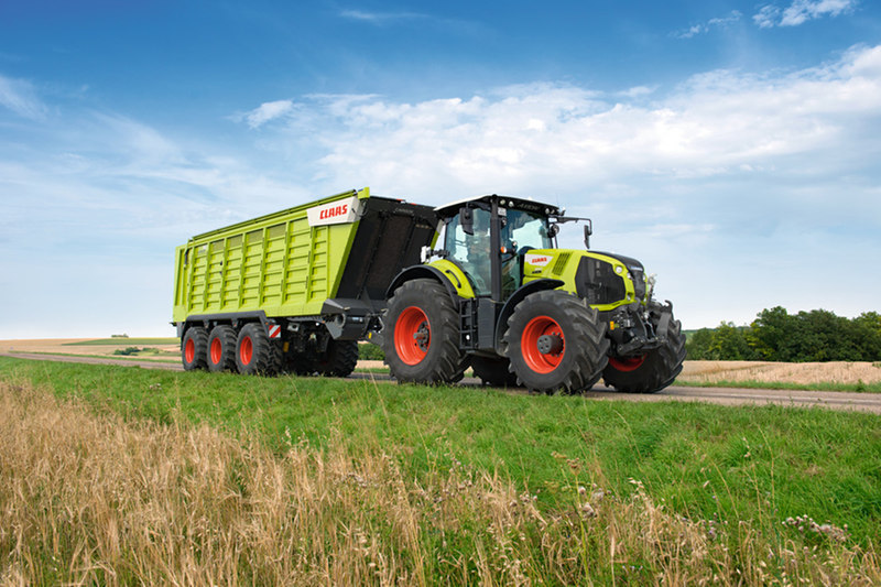 Тракторы с 4-х осевым Claas Axion 830 50752