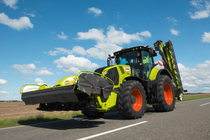 Тракторы с 4-х осевым Claas Axion 830 50755