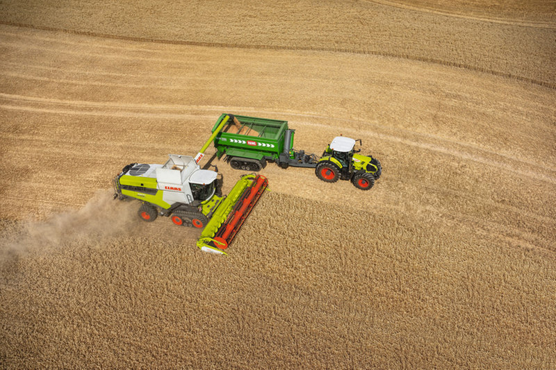 Тракторы с 4-х осевым Claas Axion 850 86981