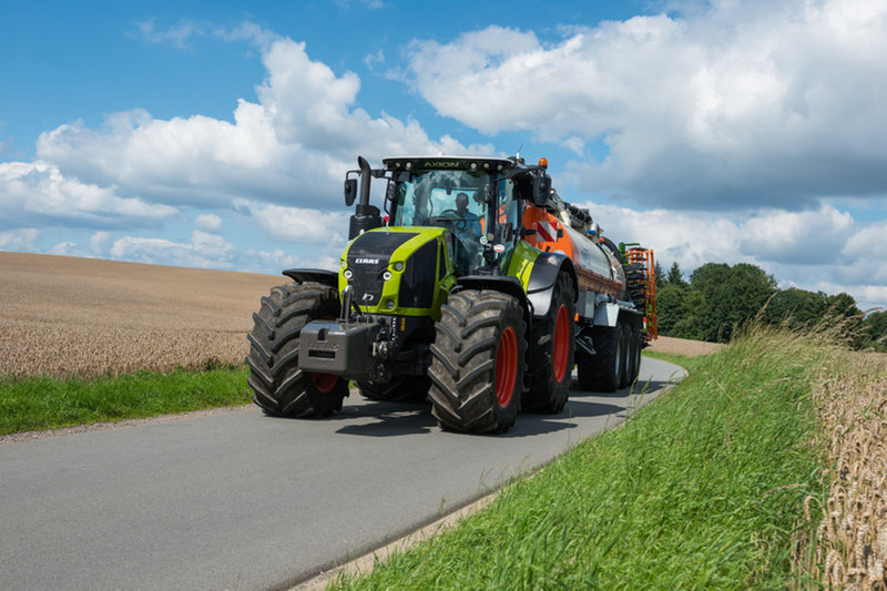 Тракторы с 4-х осевым Claas Axion 920 87016
