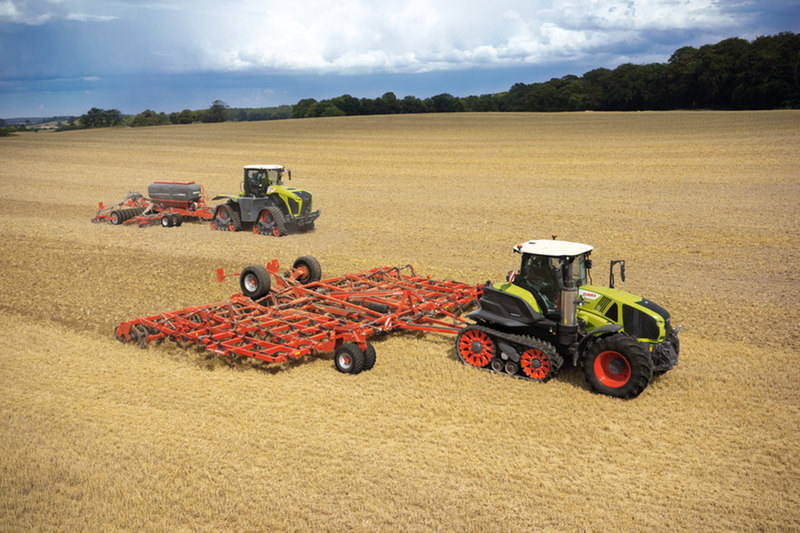 Тракторы с 4-х осевым Claas Axion 930 Terra Trac 86963