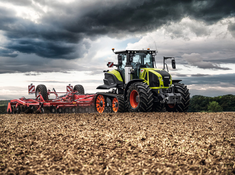 Тракторы с 4-х осевым Claas Axion 930 Terra Trac 86965