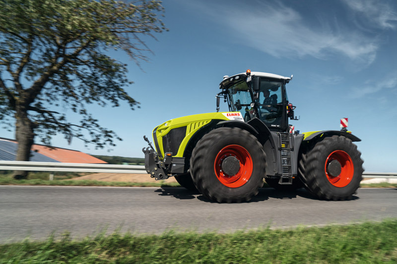 Тракторы с 4-х осевым Claas Xerion 5000 Trac VC 86974