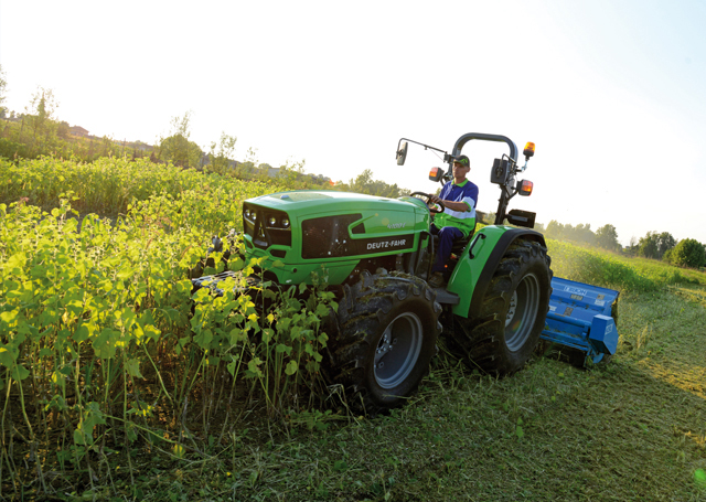 Тракторы с 4-х осевым DEUTZ-FAHR 4080 E 50201