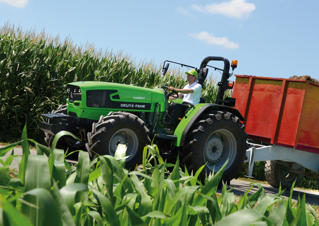 Тракторы с 4-х осевым DEUTZ-FAHR 4080 E 50202