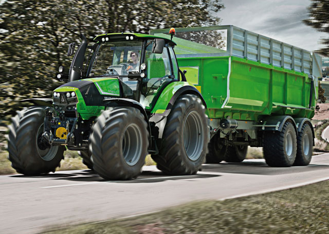 Тракторы с 4-х осевым DEUTZ-FAHR 6150.4 102910