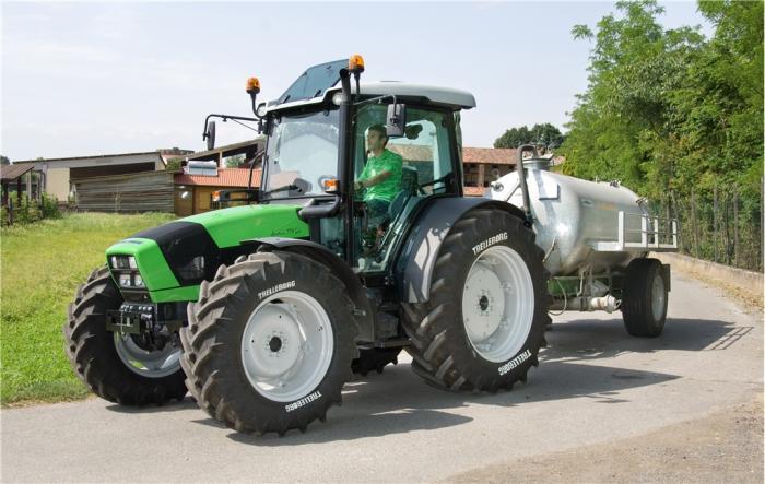 Тракторы с 4-х осевым DEUTZ-FAHR Agrofarm 420 TTV 50276