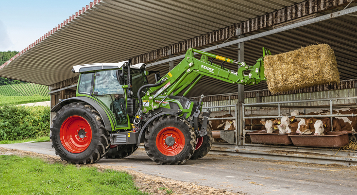 Тракторы с 4-х осевым Fendt 210 S Vario 87239