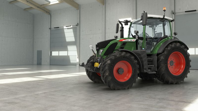 Тракторы с 4-х осевым Fendt 516 Vario Profi 87157