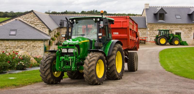 Тракторы с 4-х осевым John Deere 5080 R 47763