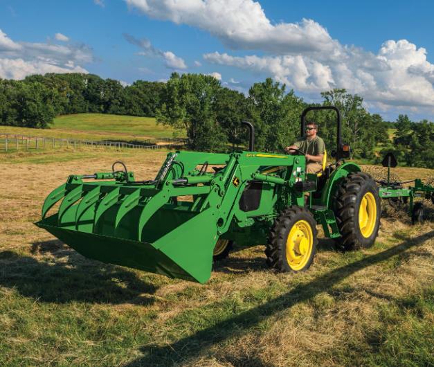 Тракторы с 4-х осевым John Deere 5100E 83981