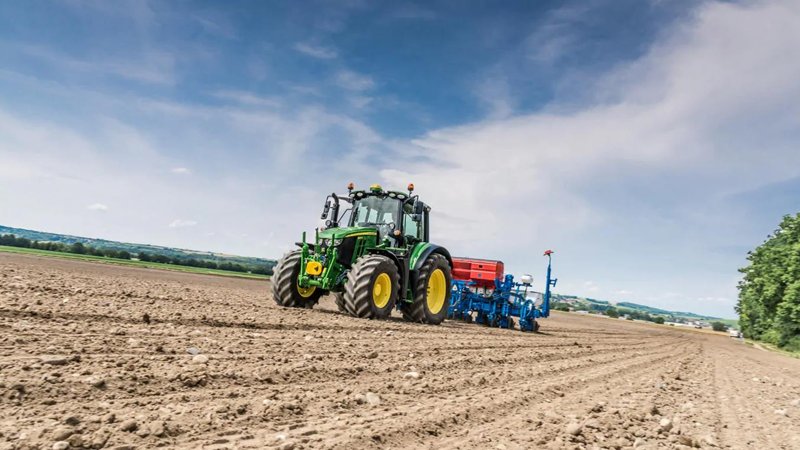 Тракторы с 4-х осевым John Deere 6090M 99044