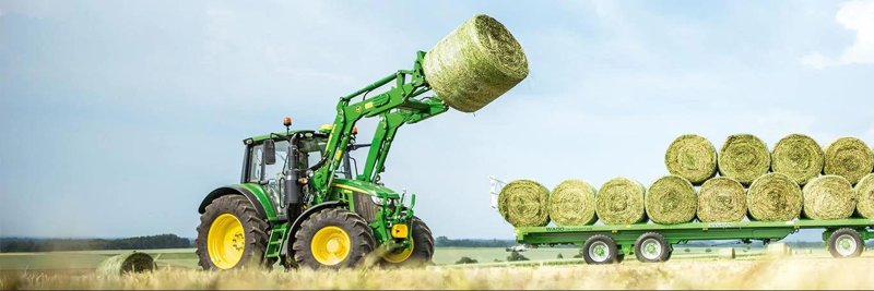 Тракторы с 4-х осевым John Deere 6110M 83939