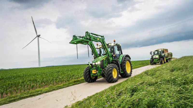 Тракторы с 4-х осевым John Deere 6110M 83940