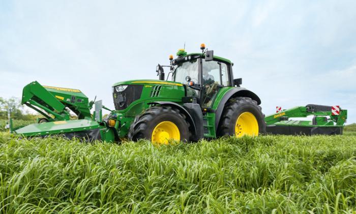 Тракторы с 4-х осевым John Deere 6130 M 99056