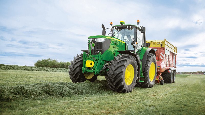 Тракторы с 4-х осевым John Deere 6135M 47736
