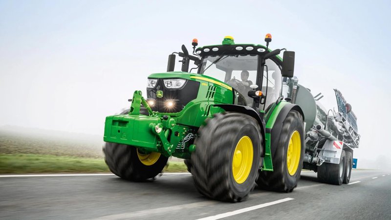 Тракторы с 4-х осевым John Deere 6135R 83930