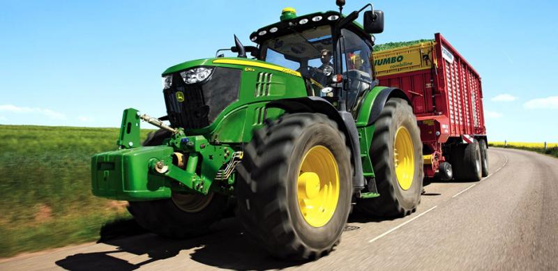 Тракторы с 4-х осевым John Deere 6140 R 83863