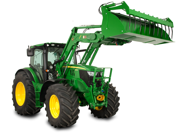 Тракторы с 4-х осевым John Deere 6150 R 84024