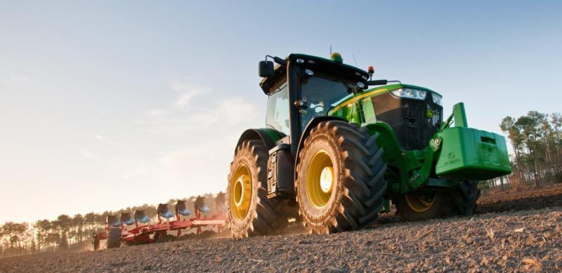 Тракторы с 4-х осевым John Deere 7200 R 100794