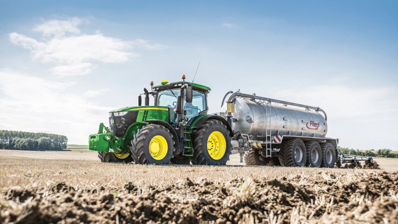 Тракторы с 4-х осевым John Deere 7230R 99084