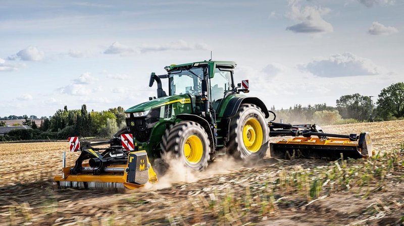 Тракторы с 4-х осевым John Deere 7R 290 83926